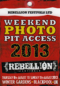 Rebellion 2013 8-11.8.13